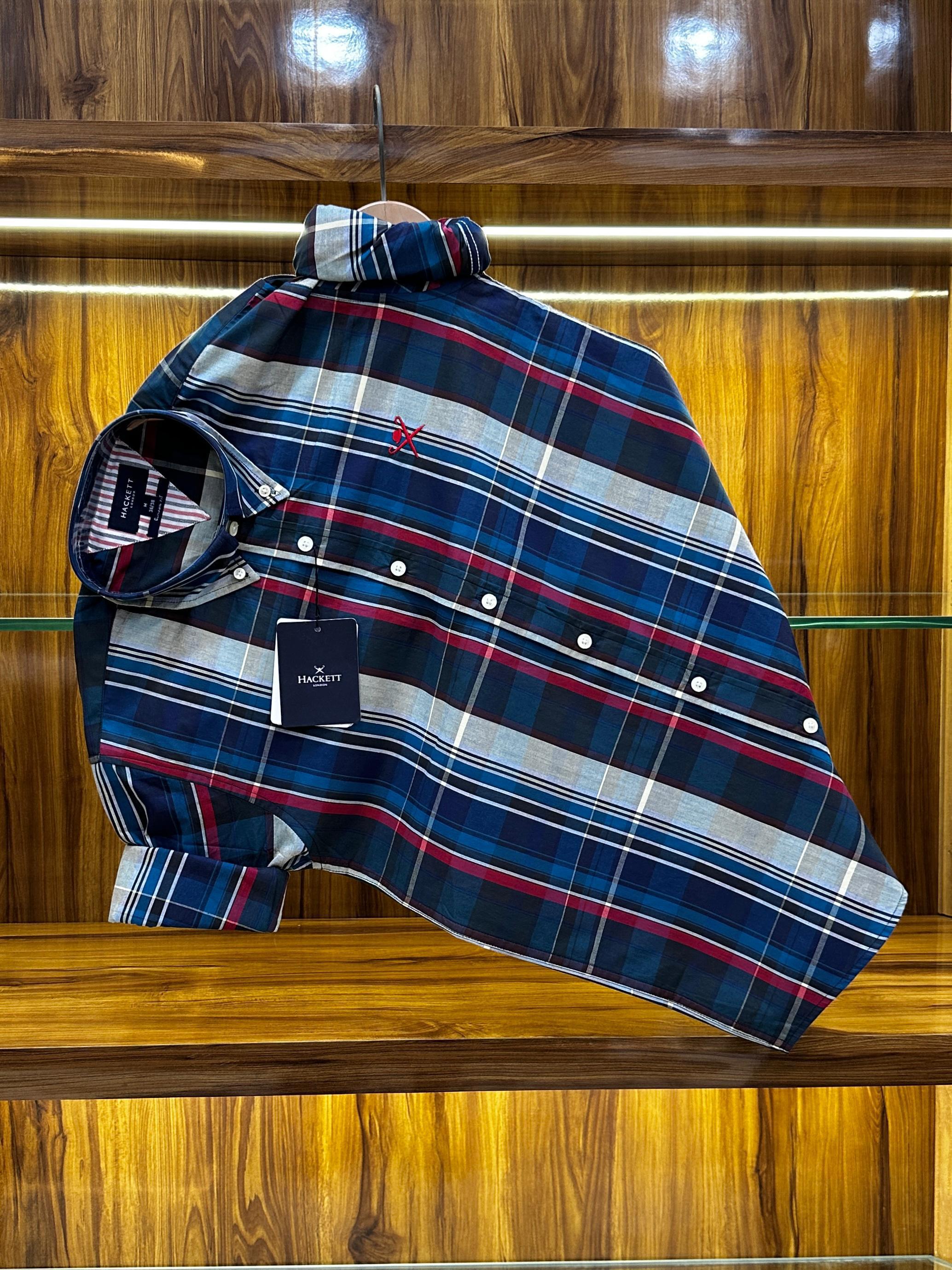 BRAND~HACKETT PREMIUM CHECK SHIRTS. 7a Quality Replicas are the first copy products such as copycats shoes, watches, clothing, bags, and electronics. BRAND~HACKETT PREMIUM CHECK SHIRTS. - Image 5