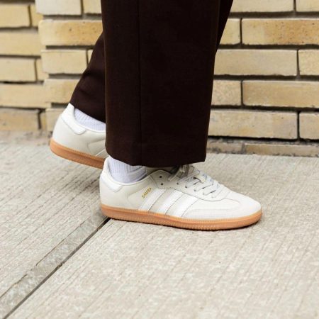 Adidass Samba Beige Aluminum Gum