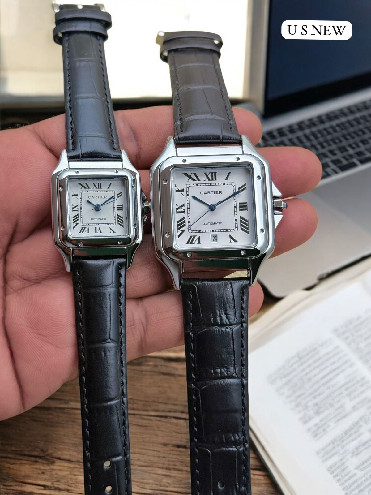 CARTIER COUPLE WATCHES 7a Quality Replicas are the first copy products such as copycats shoes, watches, clothing, bags, and electronics. CARTIER COUPLE WATCHES - Image 6