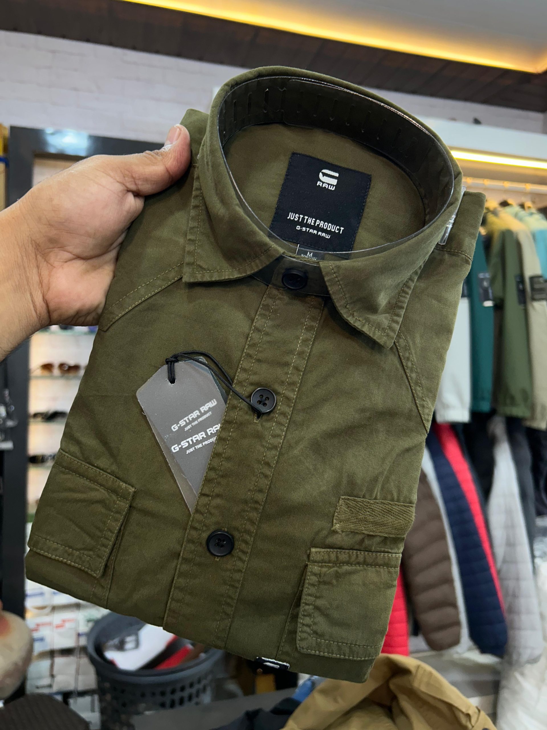 GSTAR CARGO SHIRTS 7a Quality Replicas are the first copy products such as copycats shoes, watches, clothing, bags, and electronics. GSTAR CARGO SHIRTS - Image 7