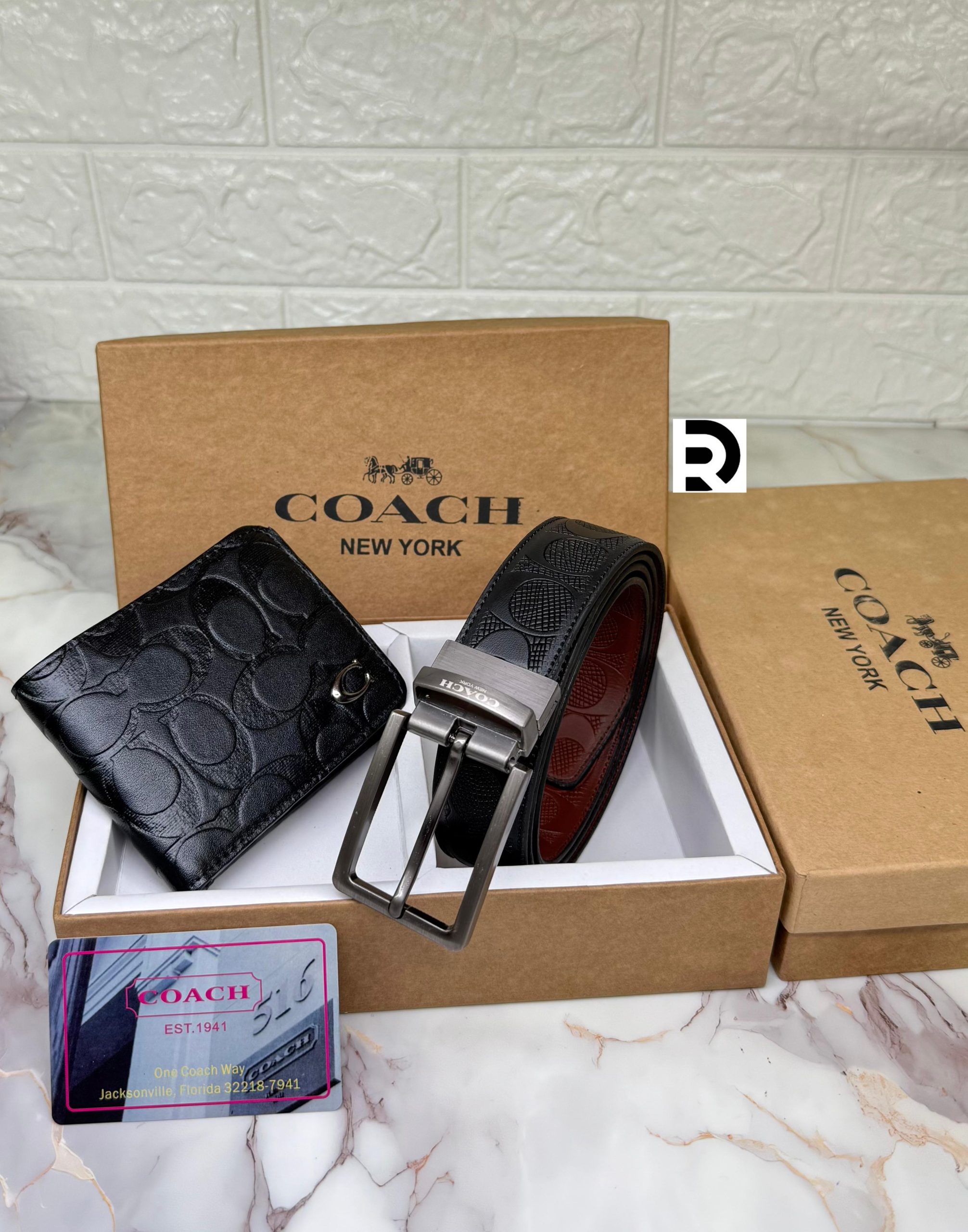 COACH New Arrival Belt + Wallet ✓ Reversible Belt 7a Quality Replicas are the first copy products such as copycats shoes, watches, clothing, bags, and electronics. COACH New Arrival Belt + Wallet ✓ Reversible Belt