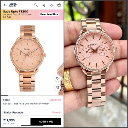 Fossil Tailor's collection for girls