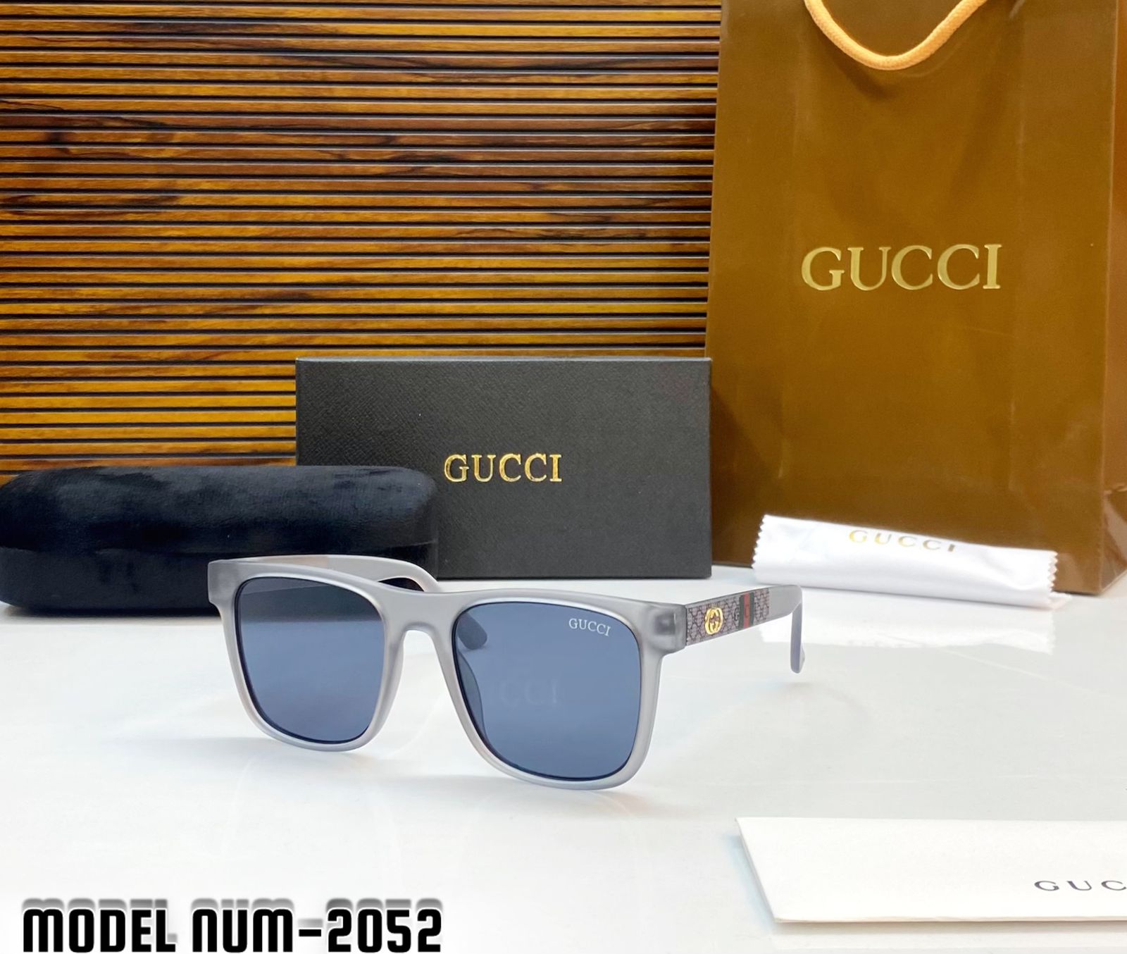 GUCCI MODEL NO-2052 7a Quality Replicas are the first copy products such as copycats shoes, watches, clothing, bags, and electronics. GUCCI MODEL NO-2052 - Image 4