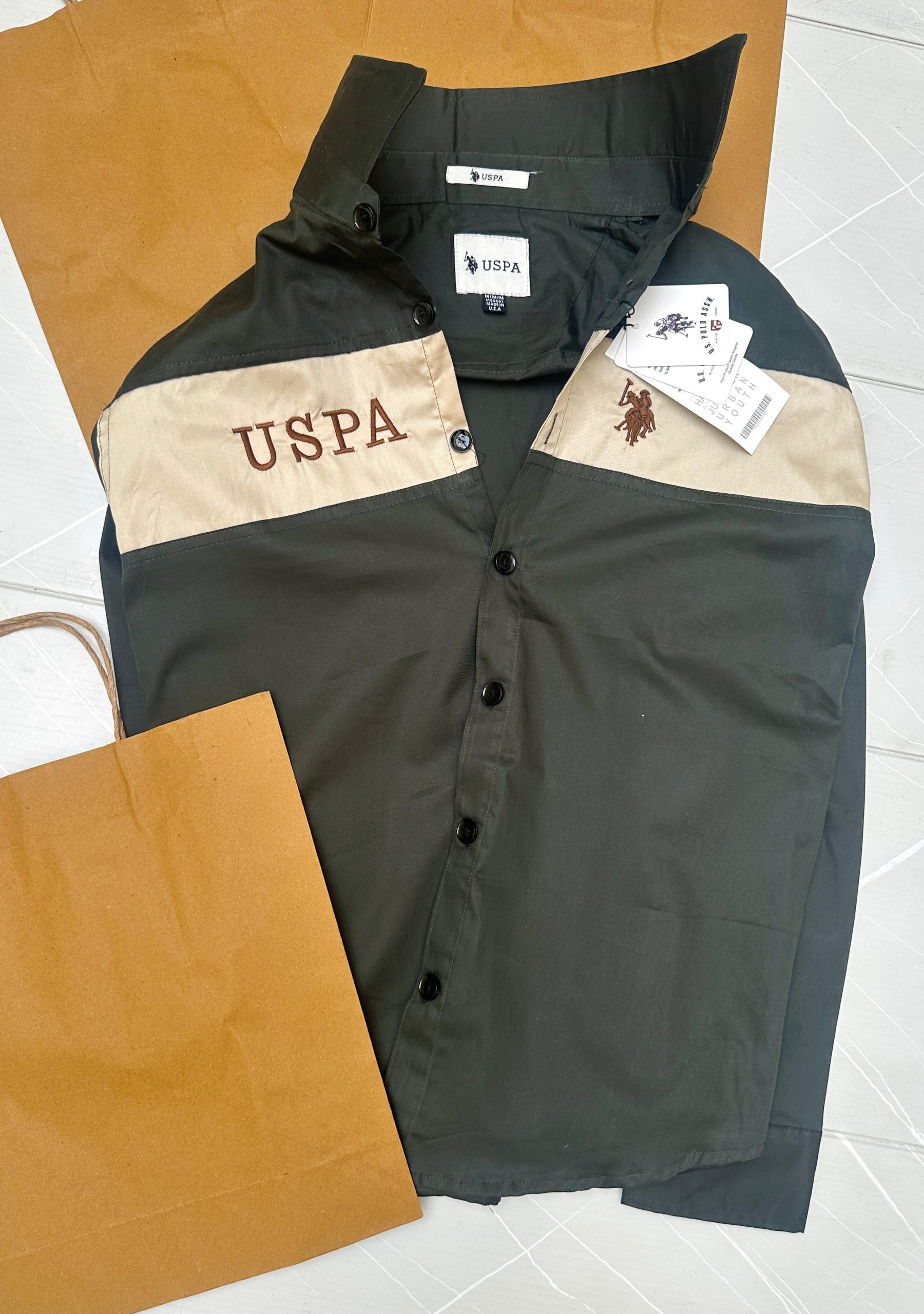 US POLO Men's shirts 7a Quality Replicas are the first copy products such as copycats shoes, watches, clothing, bags, and electronics. US POLO Men's shirts - Image 4