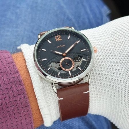 FOSSIL COMMUTER AUTOMATIC -SKELETON DIAL STYLE