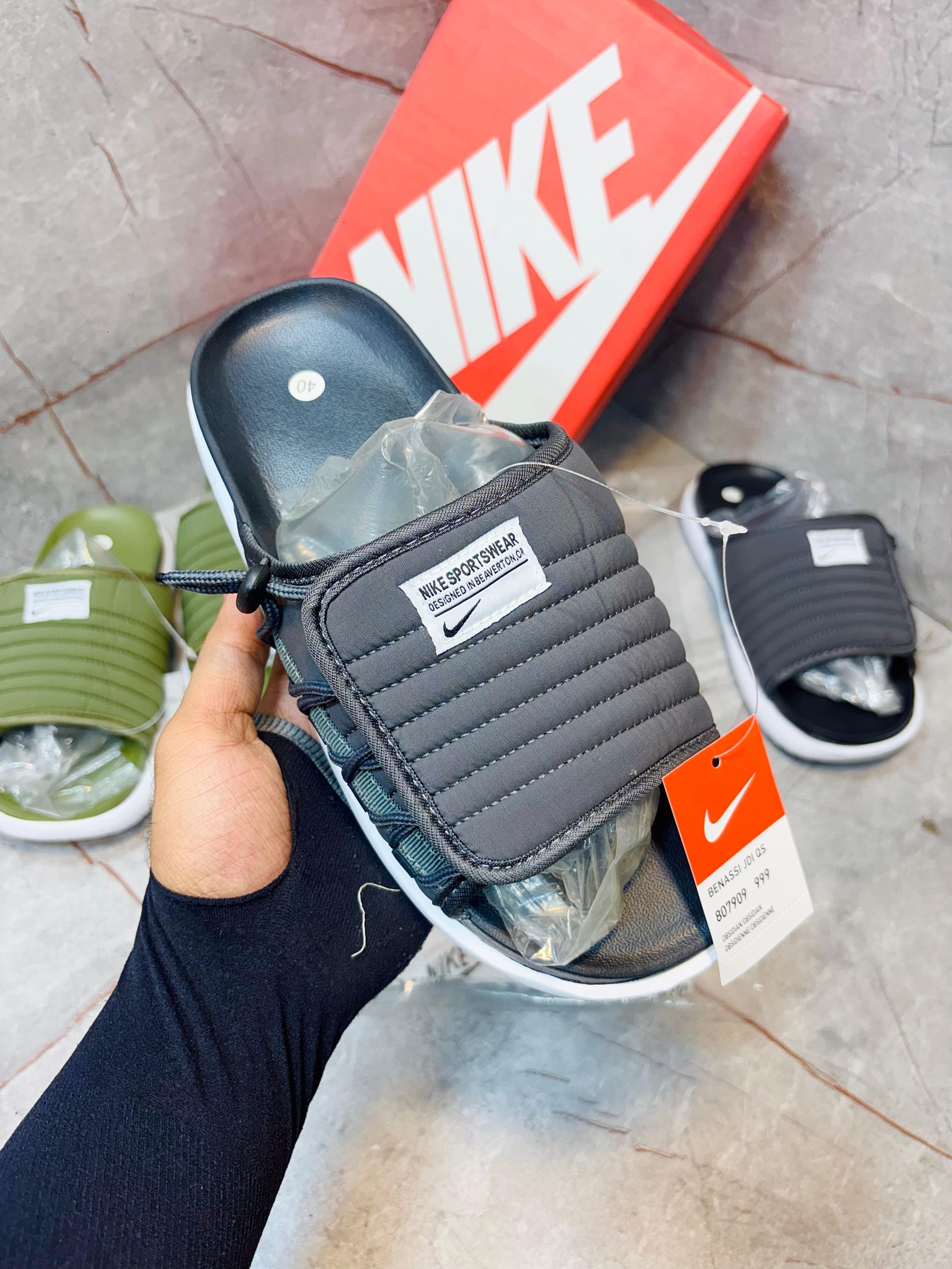 NIKE ASUNA-2 SLIDES 7a Quality Replicas are the first copy products such as copycats shoes, watches, clothing, bags, and electronics. NIKE ASUNA-2 SLIDES - Image 2