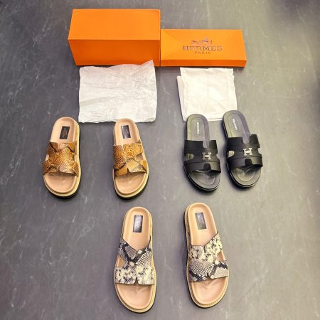 HERMES PARIS AESTHETIC  LEATHER MULES