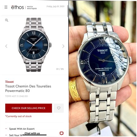 TISSOT CHEMIN DES TOURELLES LUXURY SWISS PRECISION