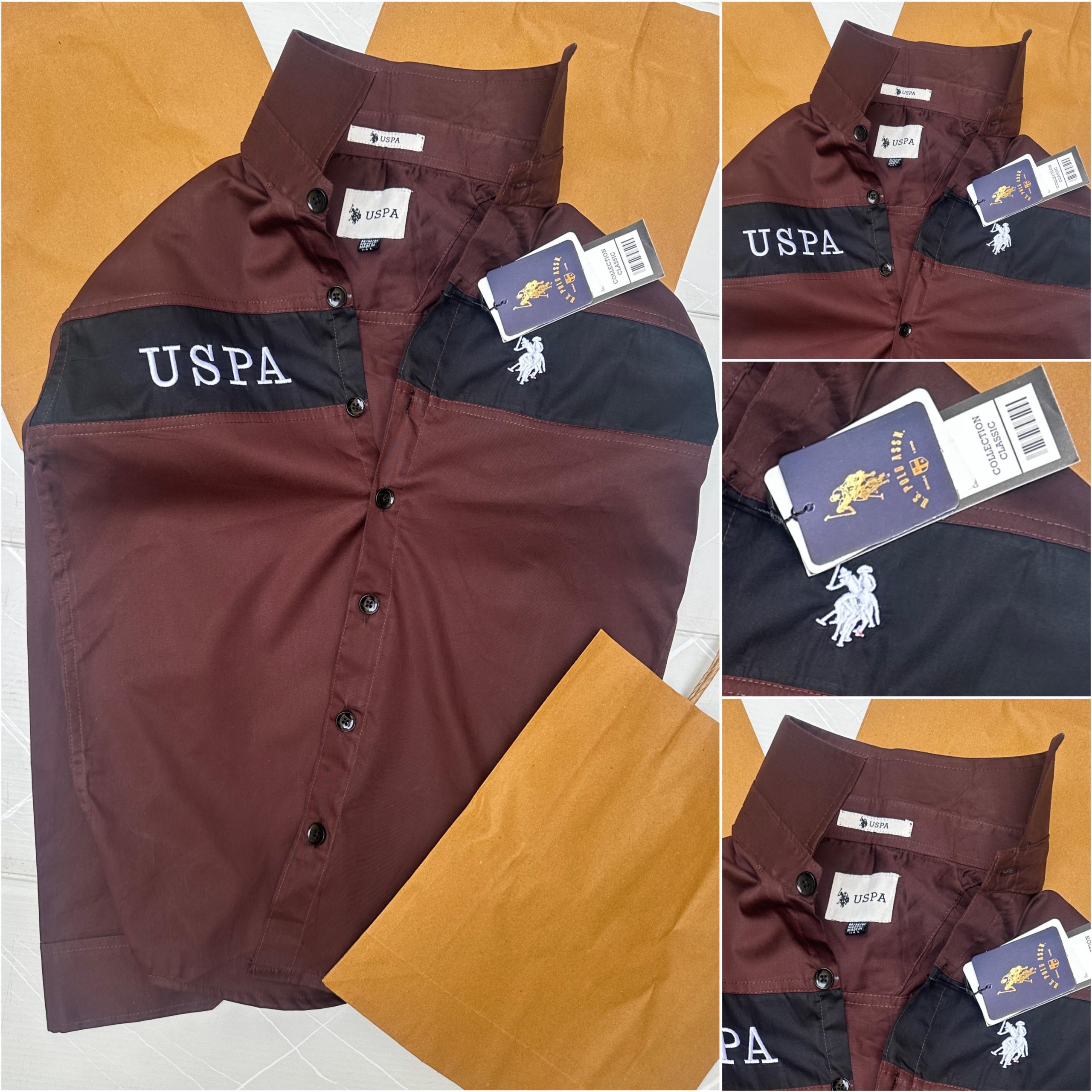 US POLO Men's shirts 7a Quality Replicas are the first copy products such as copycats shoes, watches, clothing, bags, and electronics. US POLO Men's shirts - Image 3