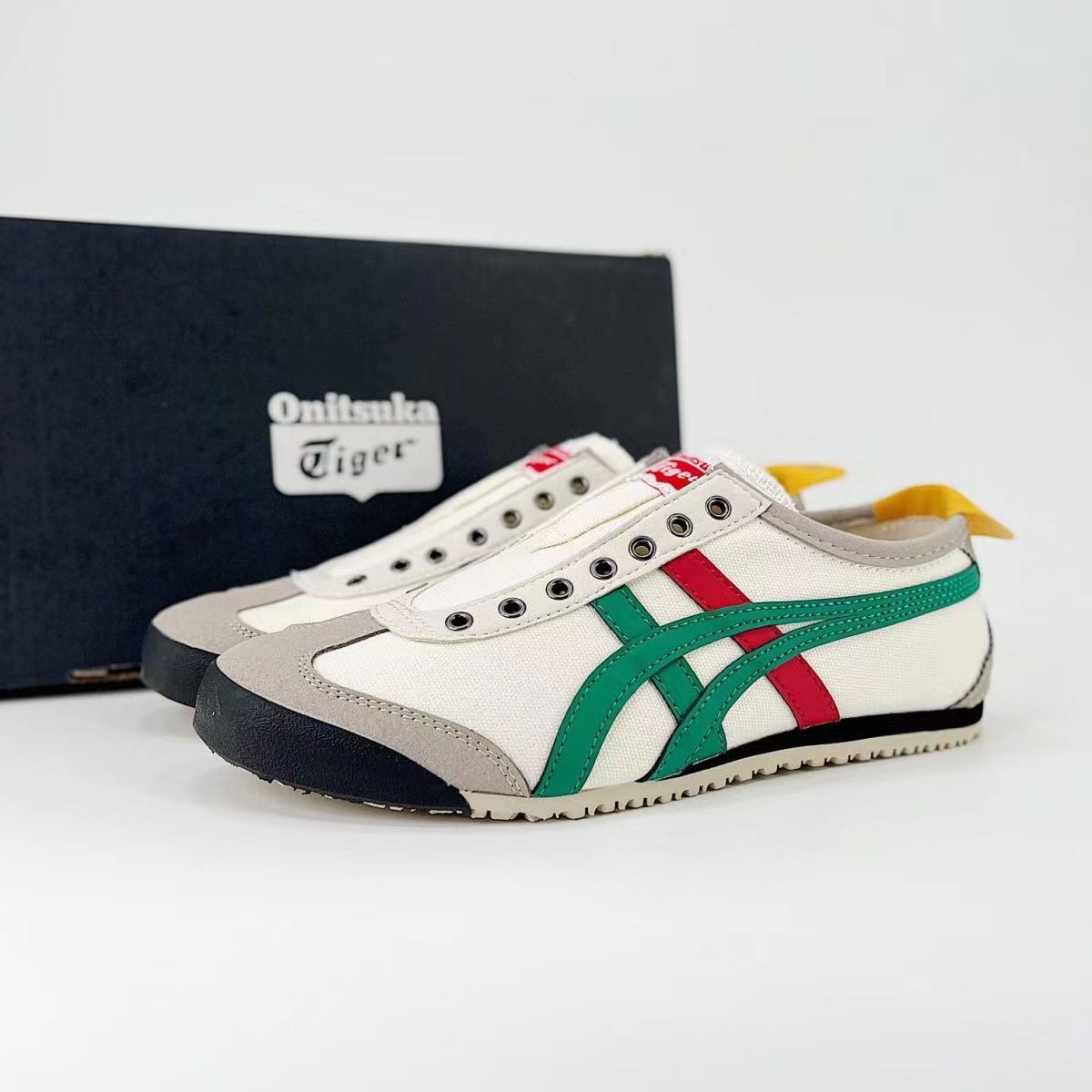 Tiger Mexico 66 "Birch Green Red Yellow 7a Quality Replicas are the first copy products such as copycats shoes, watches, clothing, bags, and electronics. Tiger Mexico 66 "Birch Green Red Yellow - Image 6