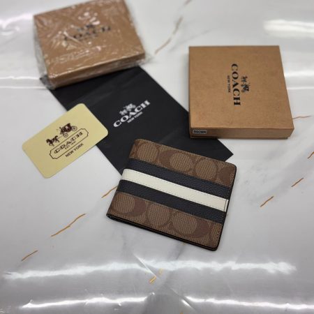 COACH 10A QUALITY 100% ORIGINAL LEATHER WALLETS