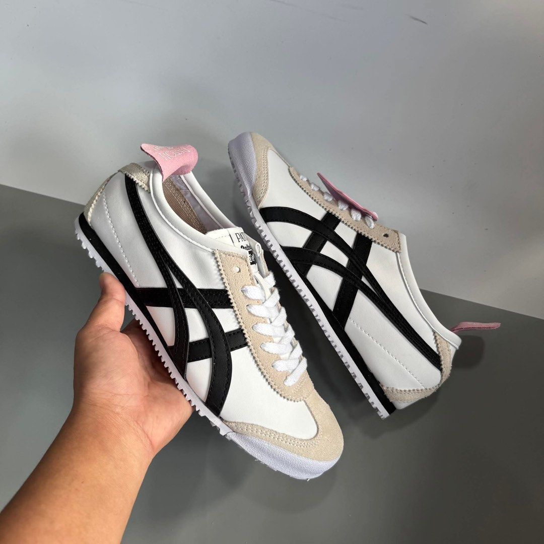 ONITSUKA TIGER X PATOU WHITE 7a Quality Replicas are the first copy products such as copycats shoes, watches, clothing, bags, and electronics. ONITSUKA TIGER X PATOU WHITE - Image 2