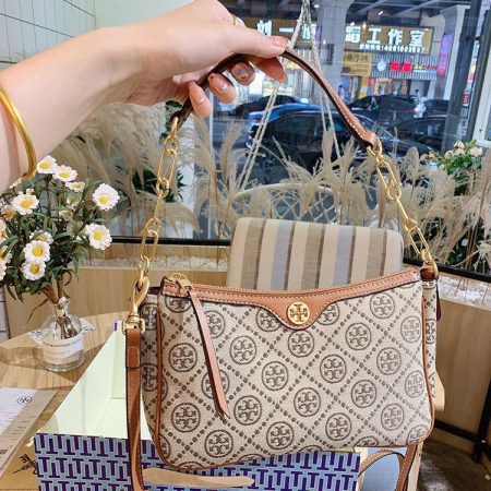 TORY BURCH T MONOGRAM JACQUARD Sling BAGS