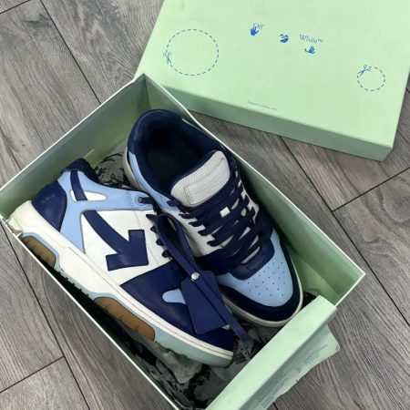 Off-White Out Of Office Vintage Leather Navy"