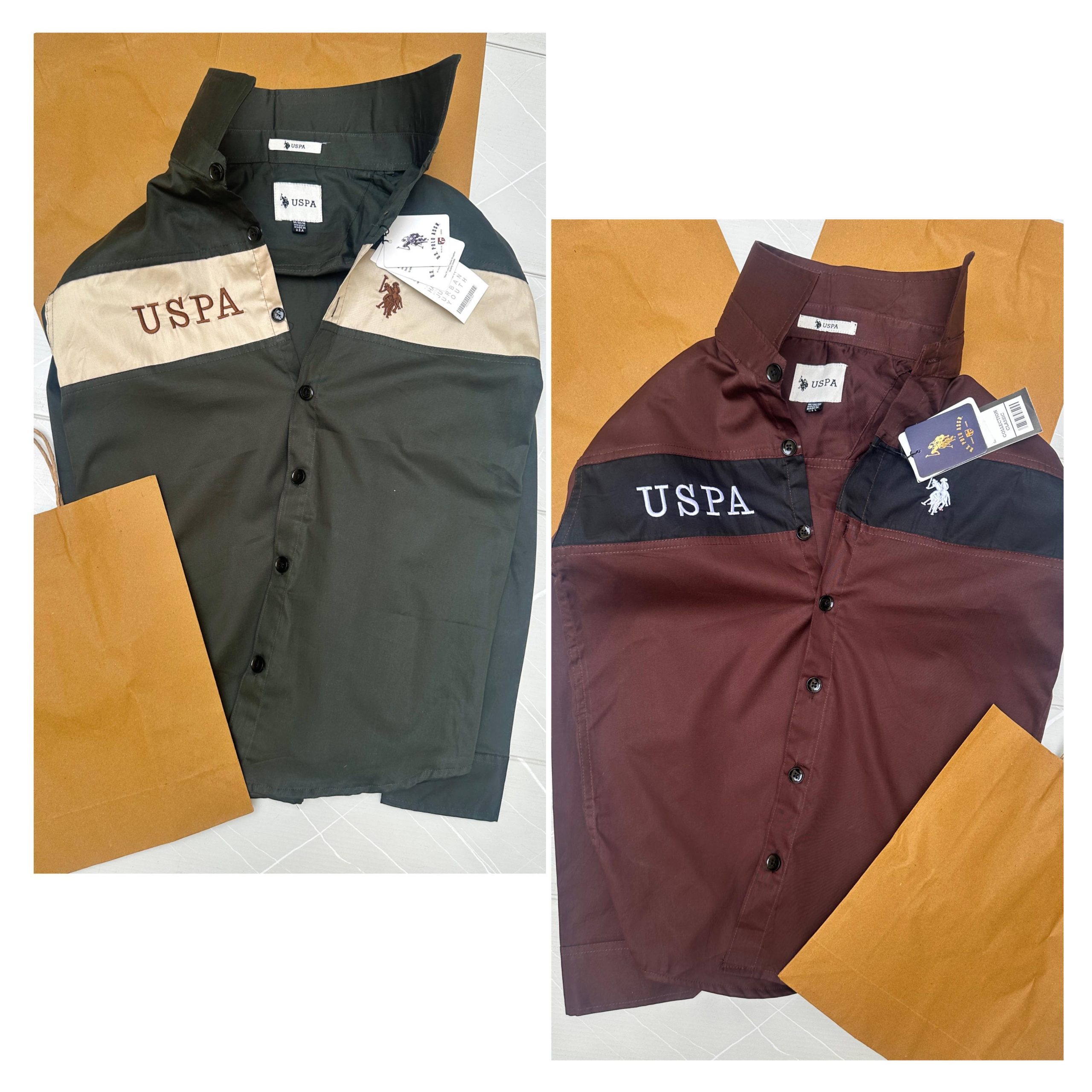 US POLO Men's shirts 7a Quality Replicas are the first copy products such as copycats shoes, watches, clothing, bags, and electronics. US POLO Men's shirts - Image 2