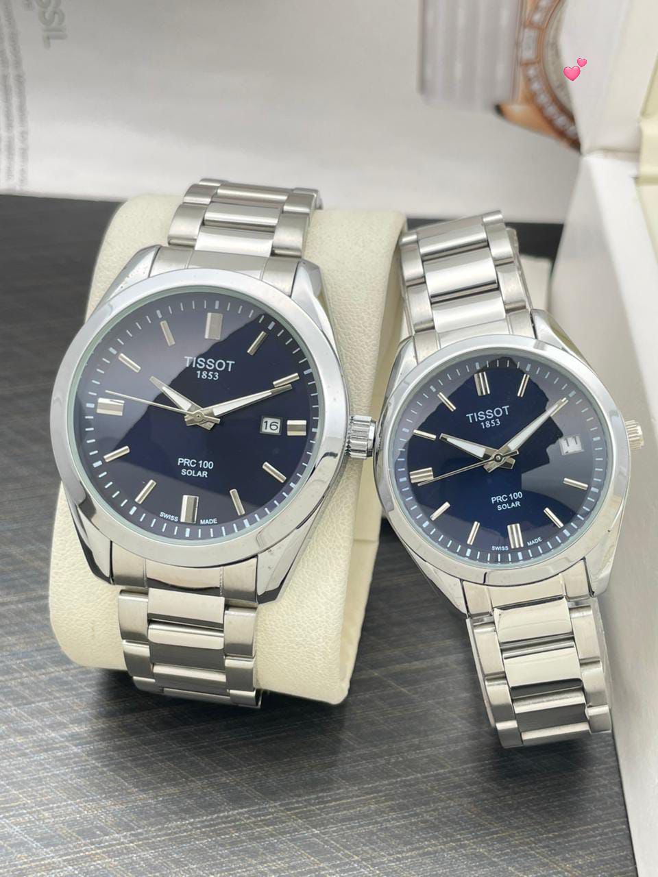 TISSOT couple watch 7a Quality Replicas are the first copy products such as copycats shoes, watches, clothing, bags, and electronics. TISSOT couple watch