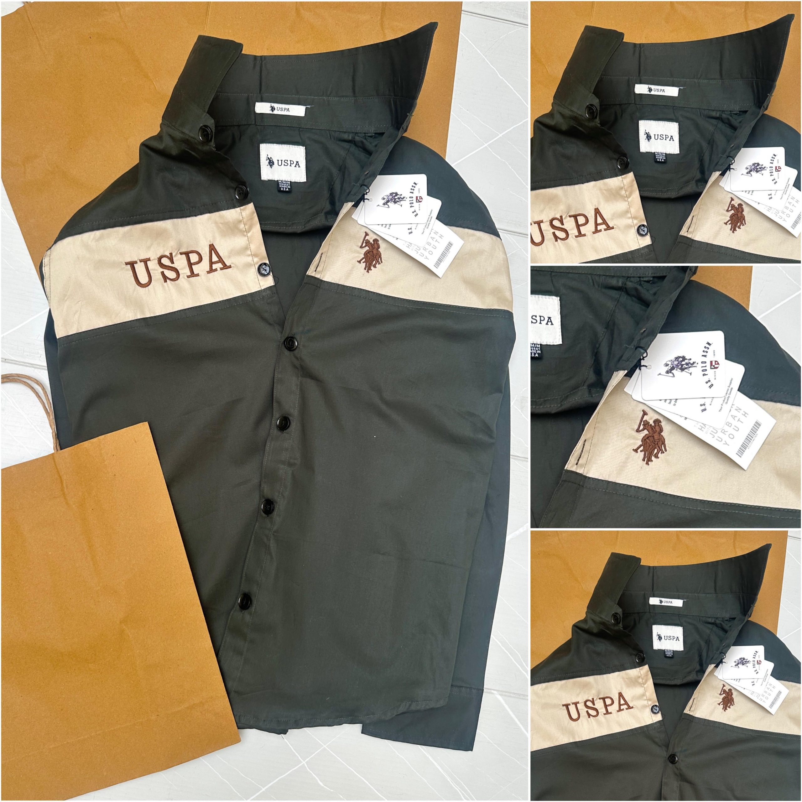 US POLO Men's shirts 7a Quality Replicas are the first copy products such as copycats shoes, watches, clothing, bags, and electronics. US POLO Men's shirts - Image 5