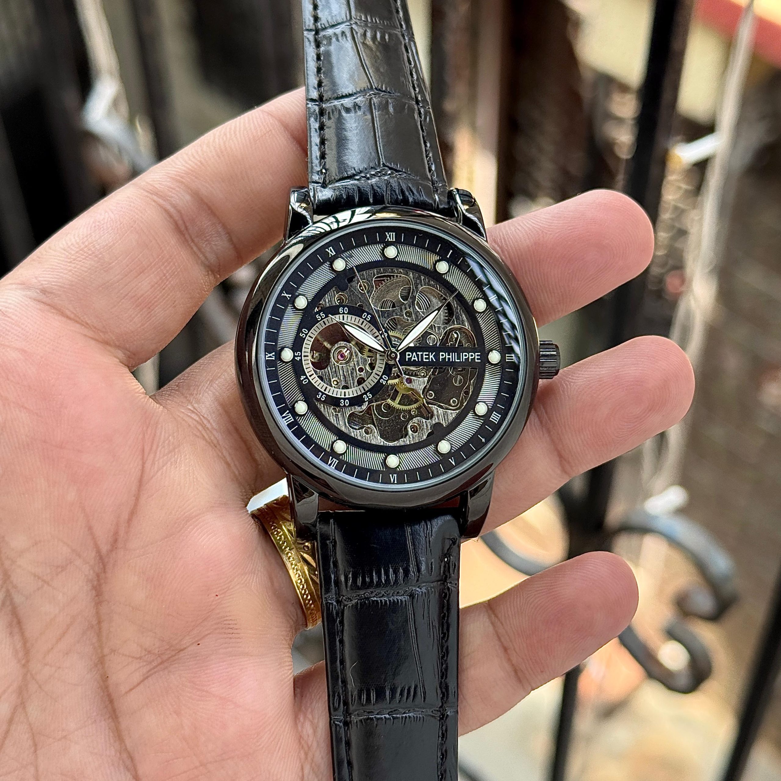 PATEK PHILIPPE SKELETON EDITION - THE ART OF PRECISION ENGINEERING 7a Quality Replicas are the first copy products such as copycats shoes, watches, clothing, bags, and electronics. PATEK PHILIPPE SKELETON EDITION - THE ART OF PRECISION ENGINEERING - Image 2