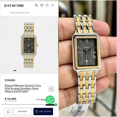 FOSSIL RAQUEL ES5376SET